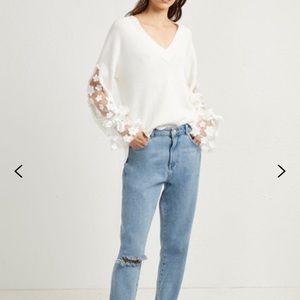 Winter White Sweater